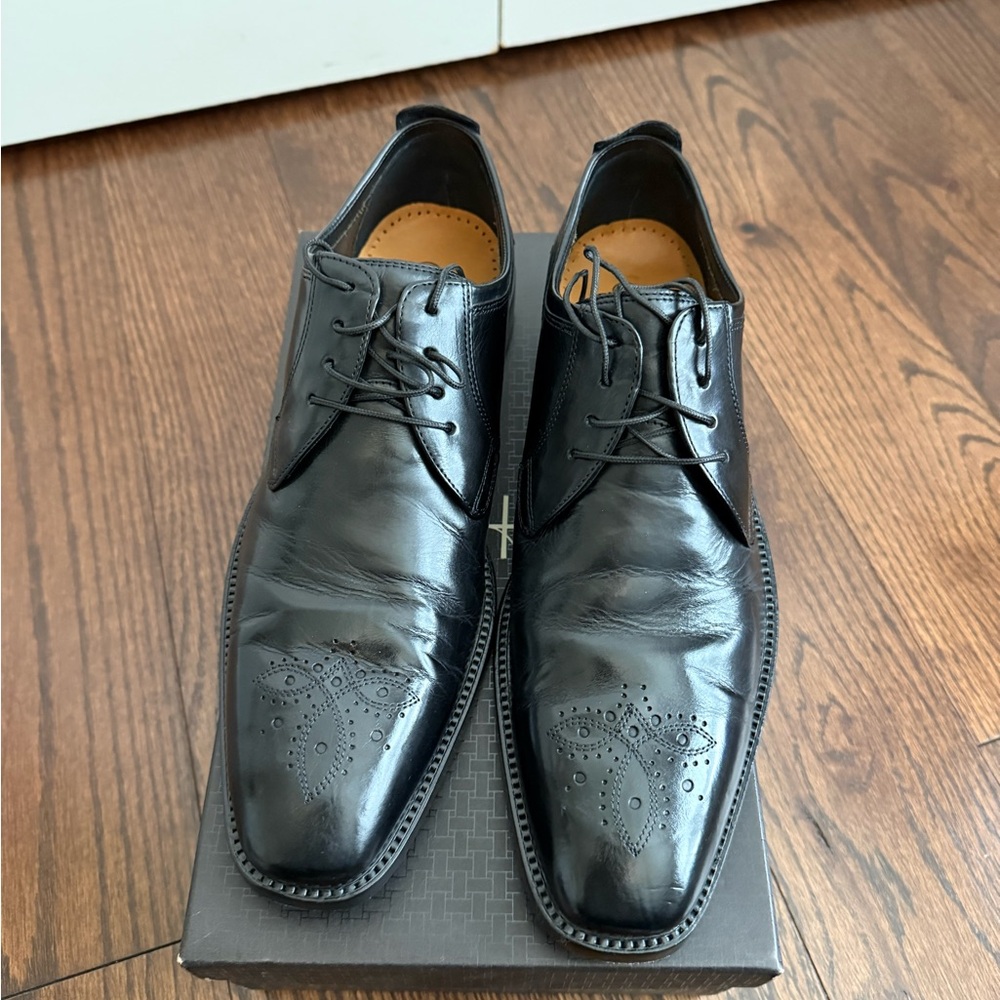 Cole Haan Black Leather Oxfords | Men’s Size 10.5